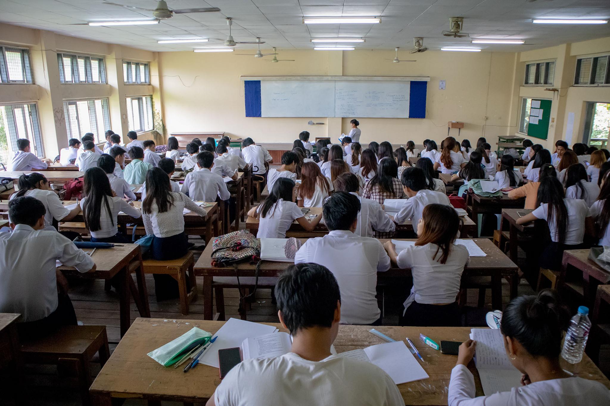 Yangon University Students