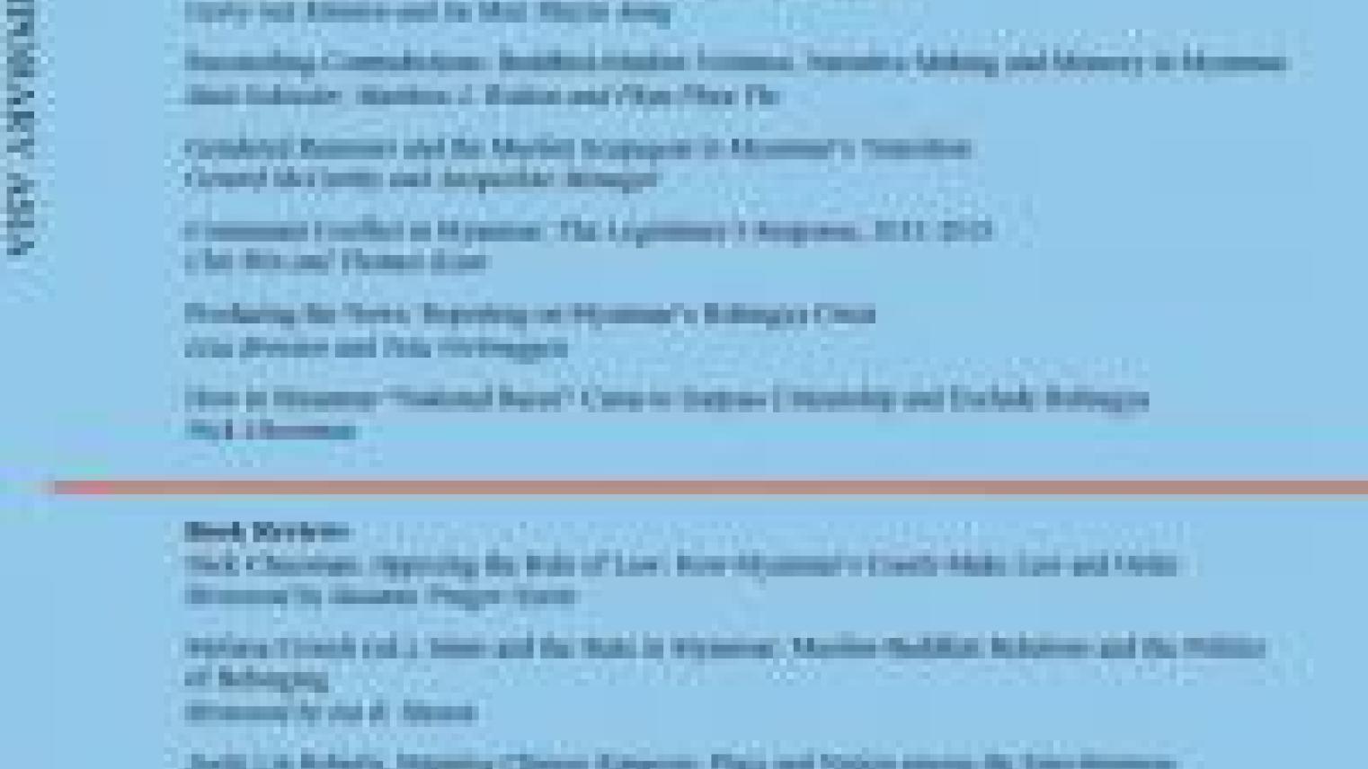 Journal of contemporary Asia