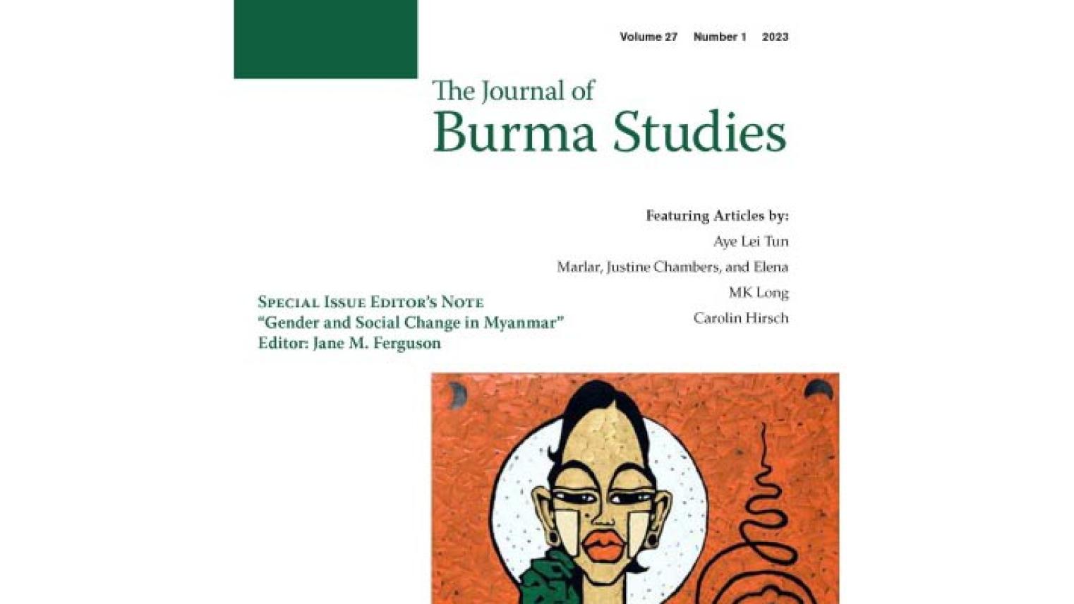 Journal of Burma Studies cover 