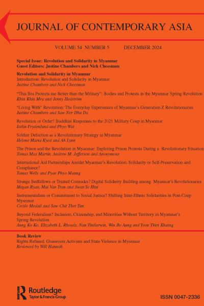 Journal of Contemporary Asia cover